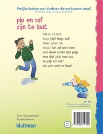 pip en raf zijn te laat achterzijde