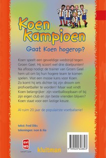 Gaat Koen hogerop? achterzijde