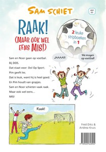 Raak! (Maar ook wel eens Mis!) achterzijde