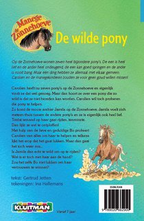 De wilde pony achterzijde