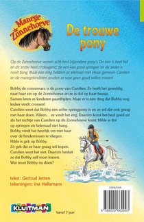 De trouwe pony achterzijde