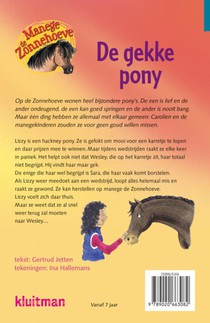 De gekke pony achterzijde