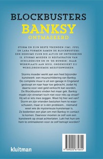 Banksy ontmaskerd achterzijde