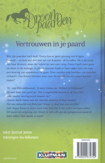 Vertrouwen in je paard achterzijde