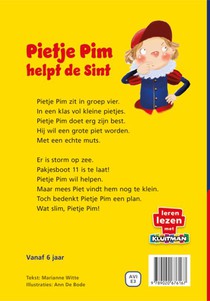 Pietje Pim helpt de sint achterzijde