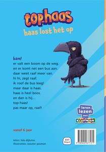 top-haas. haas lost het op achterzijde