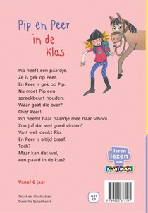 Pip en Peer in de klas achterzijde