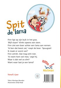 Spit de lama achterzijde