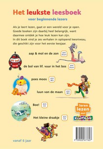Het leukste leesboek voor beginnende lezers achterzijde