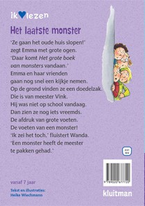 Het laatste monster achterzijde