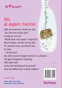 Mila de dappere meermin achterzijde