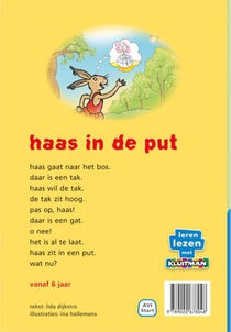 Haas in de put achterzijde