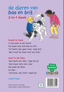 De dieren van Bas en Brit achterzijde
