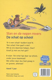 De schat op school achterzijde