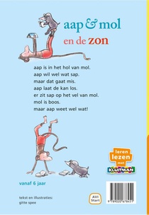 aap & mol en de zon achterzijde