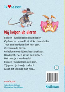 Wij helpen de dieren achterzijde