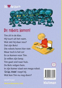 De robots komen! achterzijde