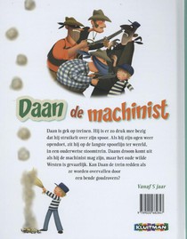 Daan de machinist achterzijde