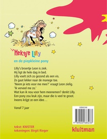 Heksje Lilly en de piepkleine pony achterzijde