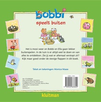 Bobbi speelt buiten achterzijde