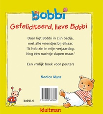 Gefeliciteerd, lieve Bobbi! achterzijde