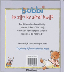 Bobbi is zijn knuffel kwijt achterzijde