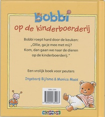 Bobbi op de kinderboerderij achterzijde