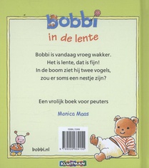 Bobbi in de lente achterzijde