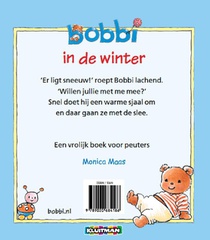 Bobbi in de winter achterzijde