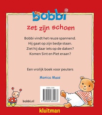 Bobbi zet zijn schoen achterzijde