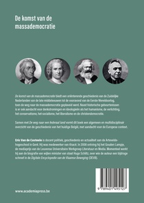 De komst van de massademocratie achterzijde
