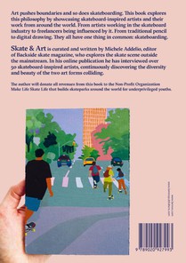 Skate & Art achterzijde