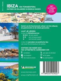 Michelin Reisgids Short Break Ibiza-Formentera achterzijde