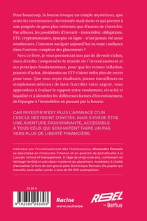 Osez investir! achterzijde
