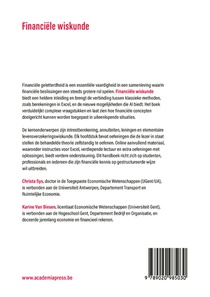 Financiële wiskunde achterzijde