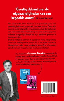 Het Rosie project achterzijde