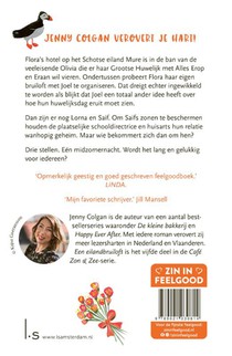 Een eilandbruiloft achterzijde