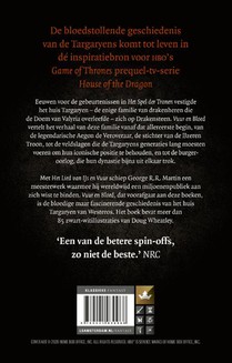 Vuur en Bloed 1 - De Opkomst van het Huis Targaryen (tie-in) achterzijde