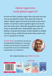 Geheim agent juf achterzijde