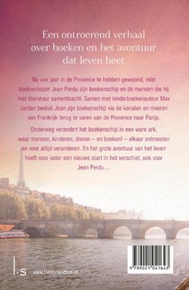 Het boekenschip van Parijs achterzijde