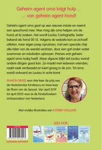 Geheim agent hond achterzijde