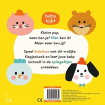 Kleine pup, waar ben je? achterzijde
