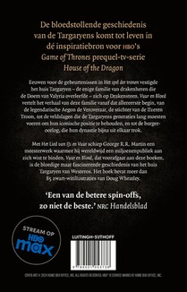 De opkomst van het huis Targaryen van Westeros achterzijde