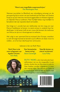 De vrouw in suite 11 achterzijde