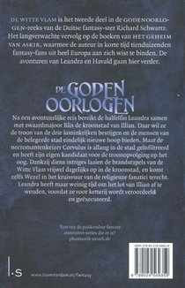De Godenoorlogen 2 - De Witte Vlam achterzijde