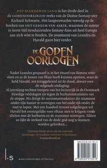 De Godenoorlogen 3 - Het Bloedende Land achterzijde