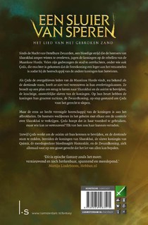 Het Lied van het Gebroken Zand 3 - Een Sluier van Speren achterzijde