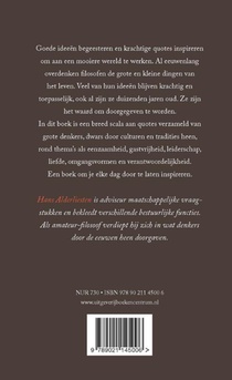 Grote denkers over grote dingen achterzijde