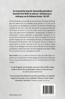 Mussolini achterzijde