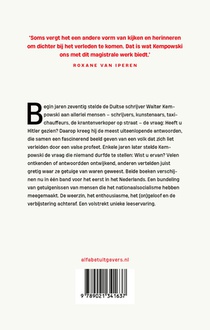 Heeft u Hitler gezien? achterzijde
